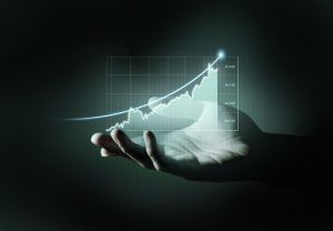Fluxo de caixa empresarial representando os impactos do split payment no capital de giro